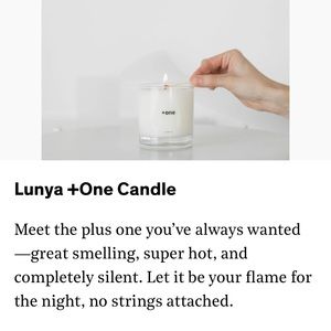 Lunya +One Candle